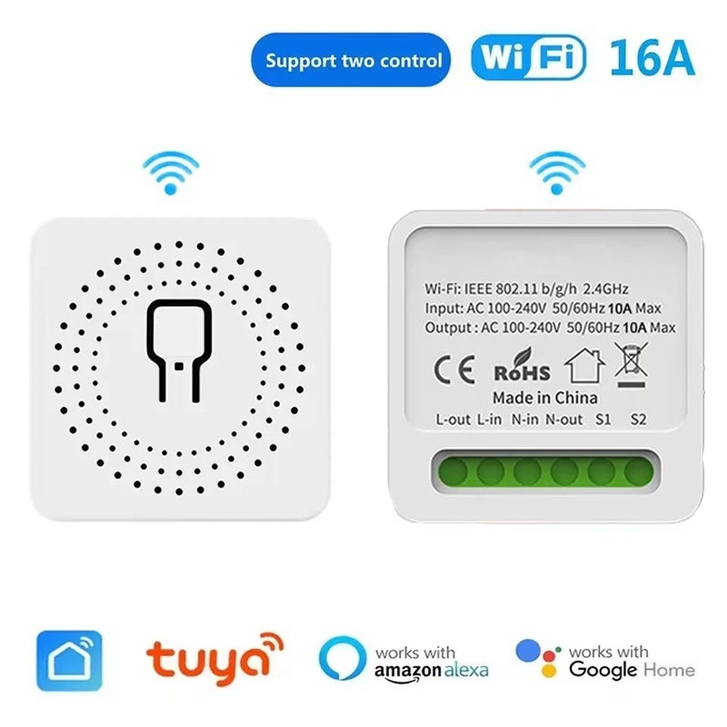 Home Automation Diy Kit - Tuya Zigbee 16A WiFi Mini Smart