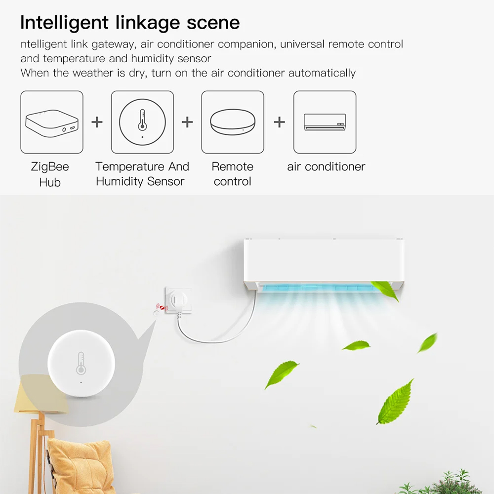 Tuya Smart Zigbee Temperature  - Home Automation Ideas recension och pris