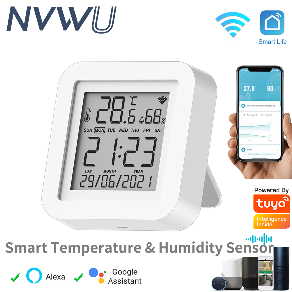Tuya WIFI Temperature & Humidi - Home Automation Ideas recension och pris