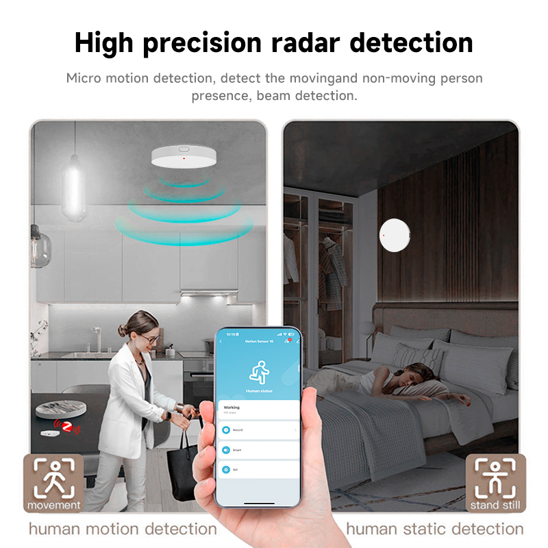 Tuya Zigbee 3.0 24GHz MmWave H - Home Automation Ideas recension och pris