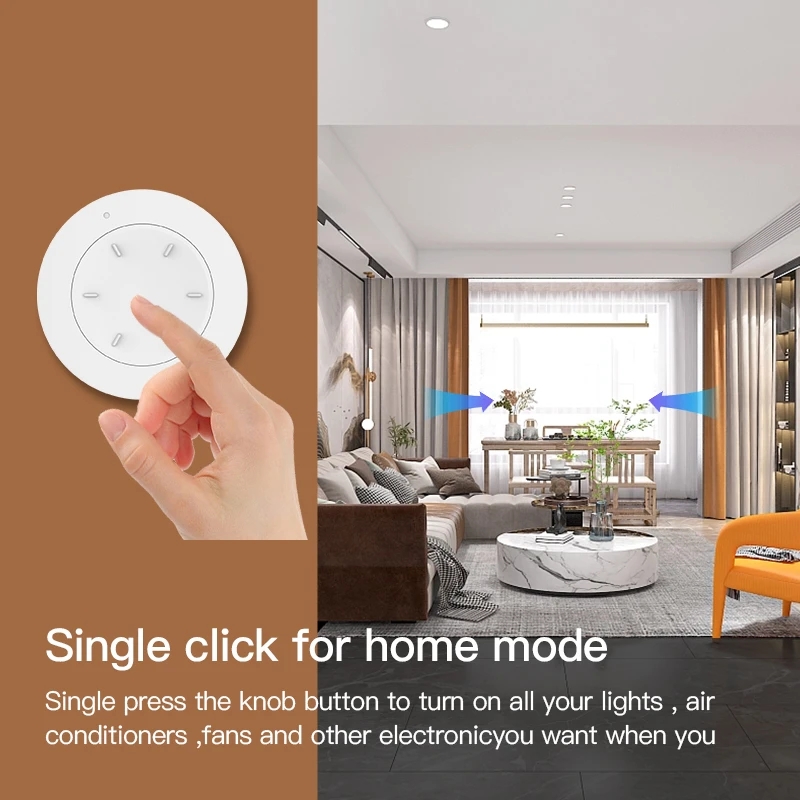 Smart ZigBee Knob Switch Work  - Home Automation Ideas recension och pris
